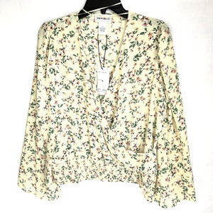 NWT! For the Republic floral print blouse NWT! M